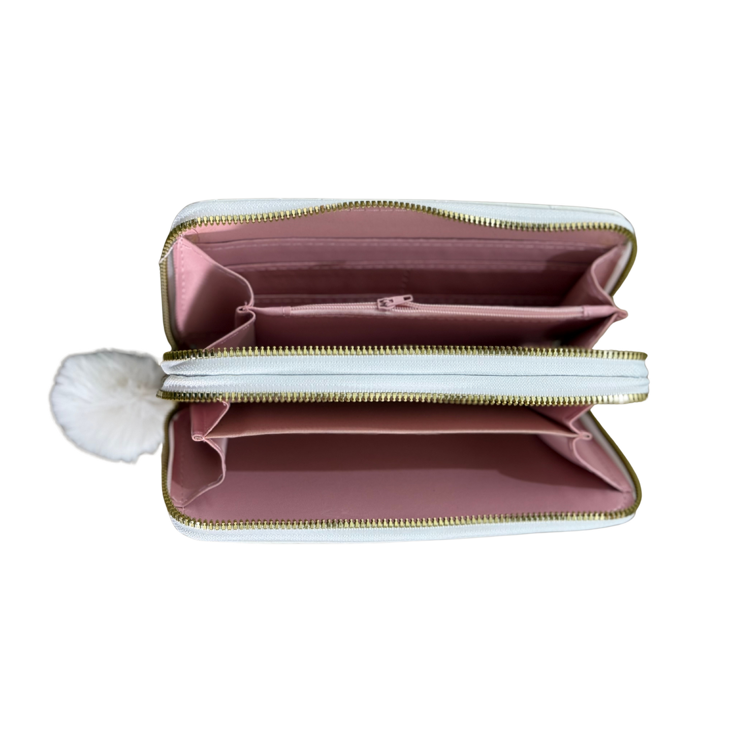 Quilted Heart Wristlet Wallet