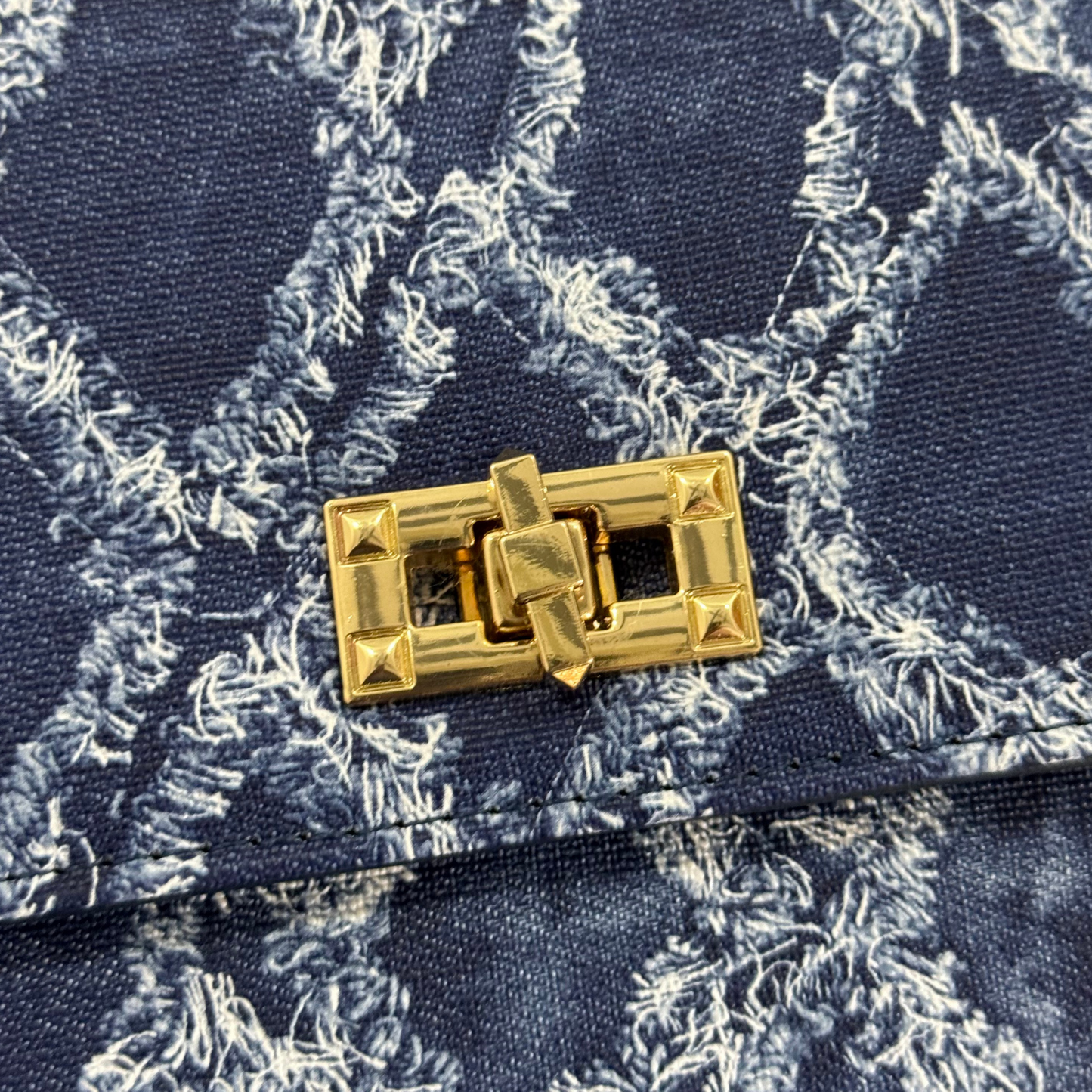 Denim Pattern Bag