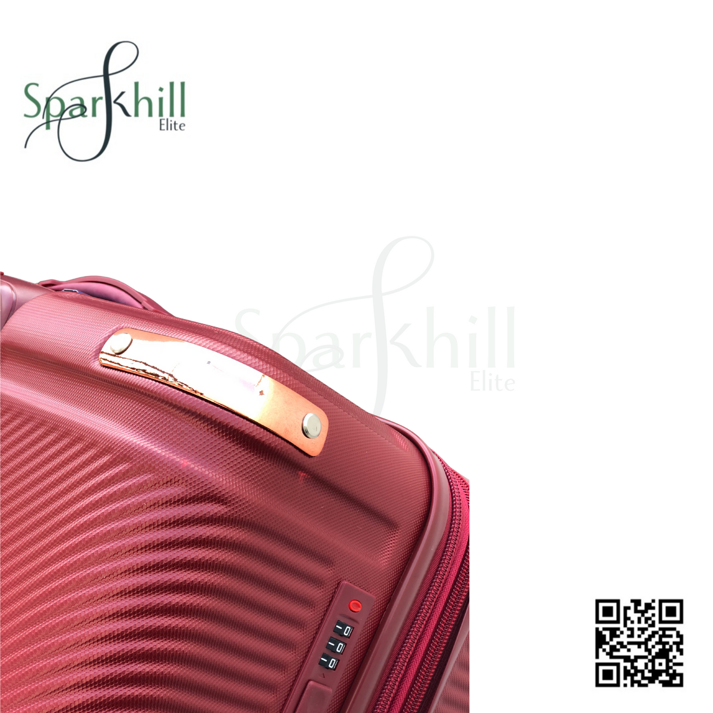 Asoda Luggage bag Burgundy