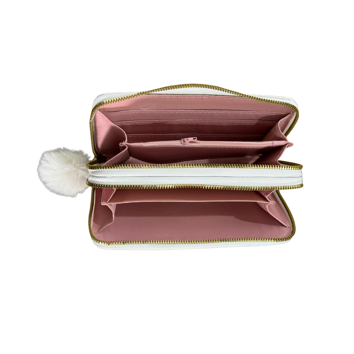 Quilted Heart Wristlet Wallet