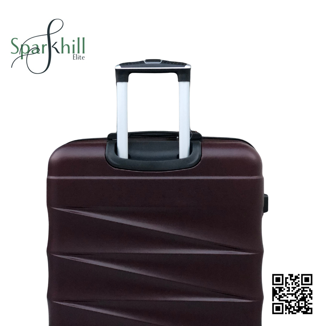 Pigeon Suitcase Burgundy