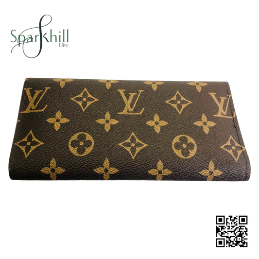 Monogram Coated Canvas Trifold Wallet