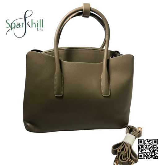 Grey Formal Hand Bag