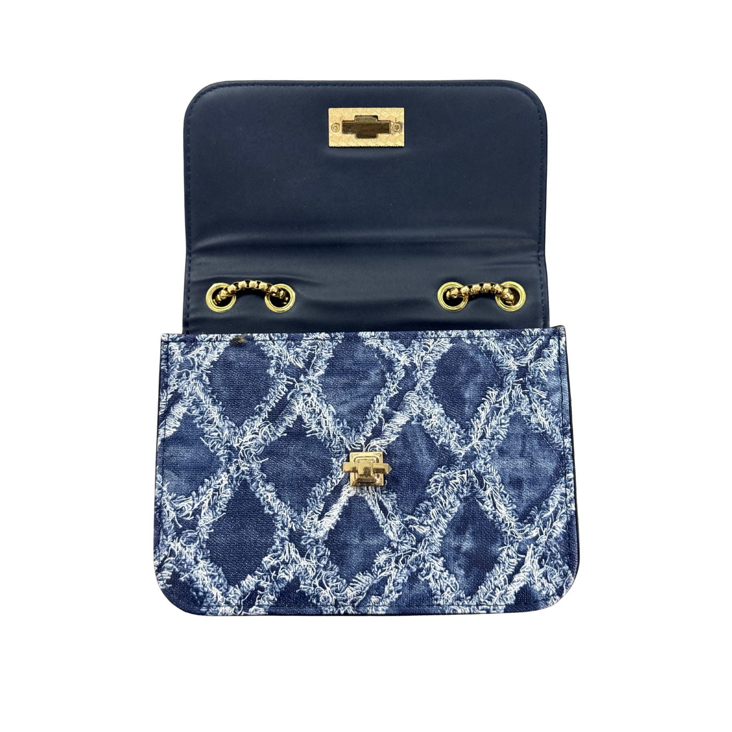 Denim Pattern Bag