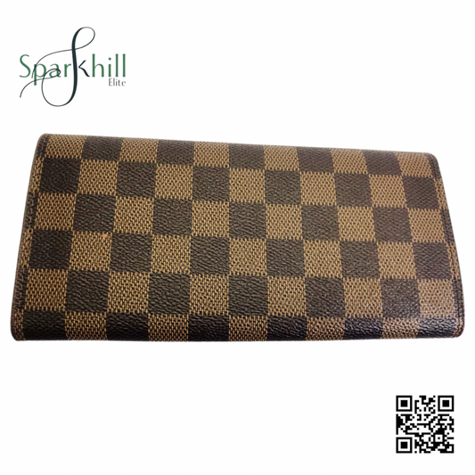 Canvas Envelope-Style Long Wallet