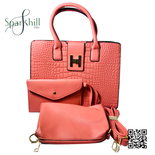 Pink Formal Hand Bag