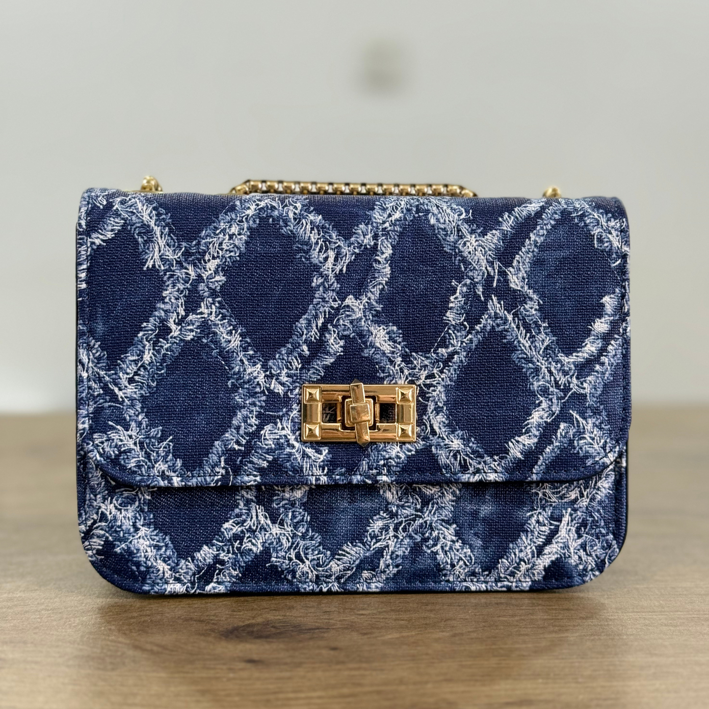 Denim Pattern Bag
