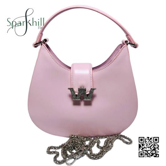 Crossbody Bag Mini with Logo Snap Closure