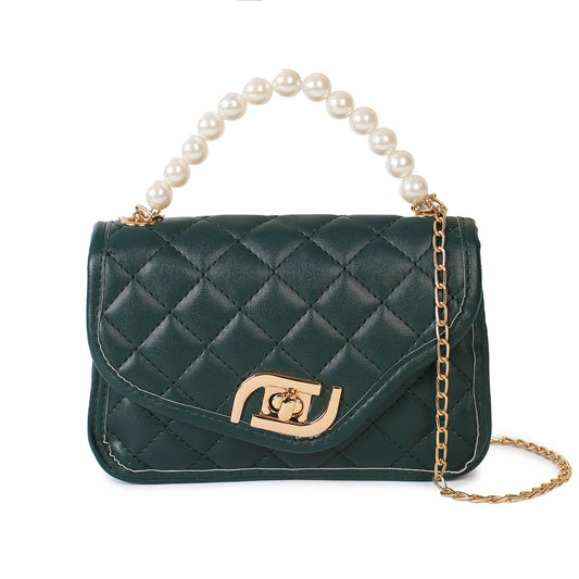 Designer Diamond-Embroidery Shoulder & Hand Bag