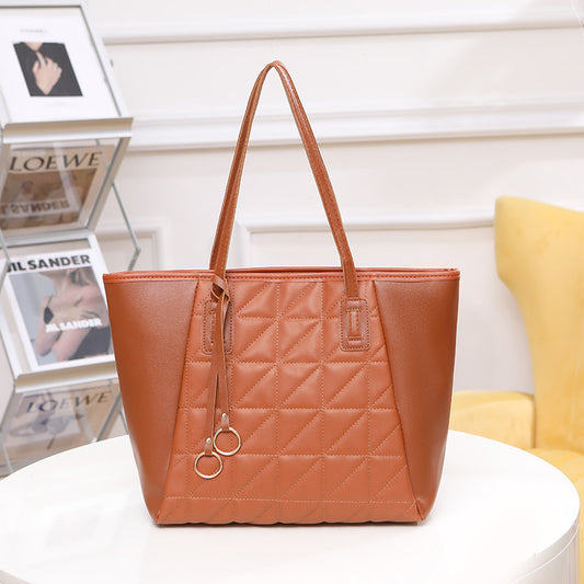 Diamond Quilted Tote