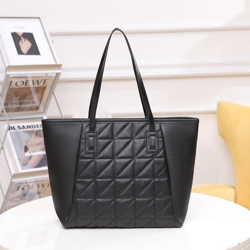 Diamond Quilted Tote
