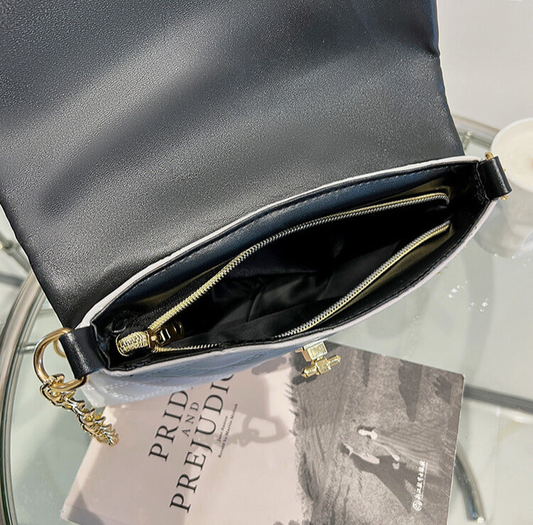 Ombré Rhombus Shoulder Bag