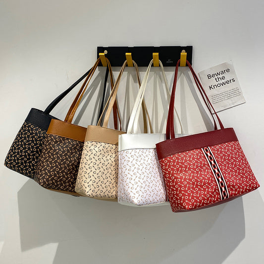 Timeless Printed Shoulder Bag