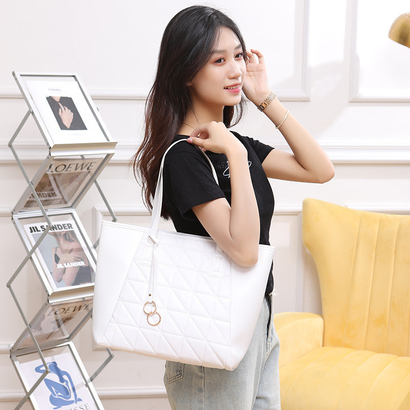 Diamond Quilted Tote