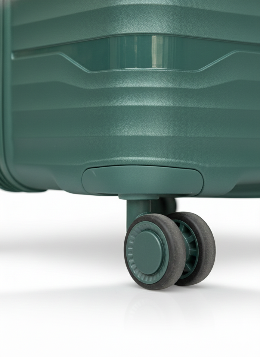 Swiss+Traveller Premium Luggage – Lightweight Unbreakable with 360° Silent Spinner Wheels & Security Lock