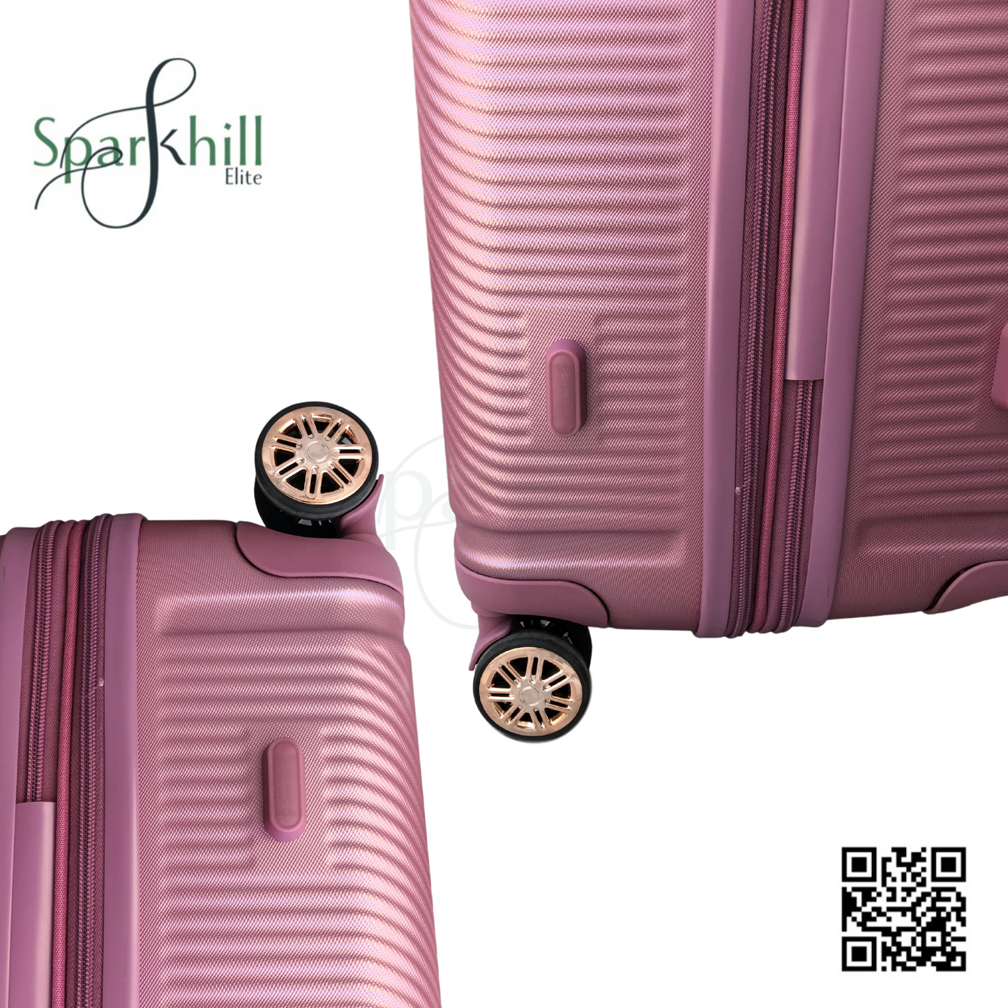 Asoda Luggage Bag Pink