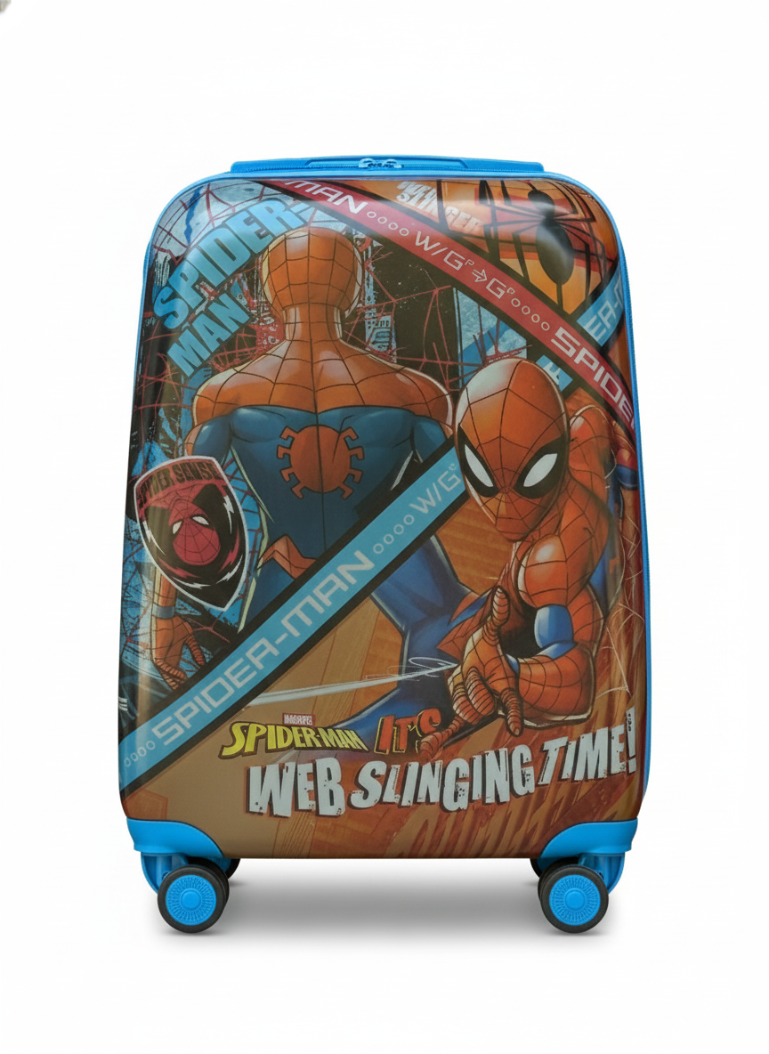 Character Kids School Trolley Bag