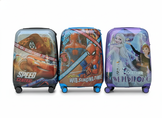 Character Kids School Trolley Bag