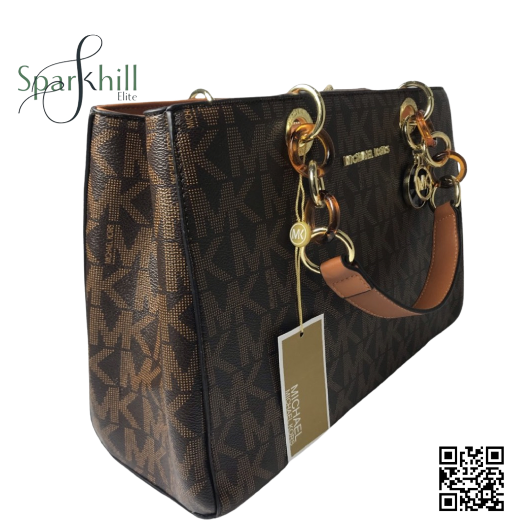 Coffee / Brown Formal Hand Bag SE5340-1