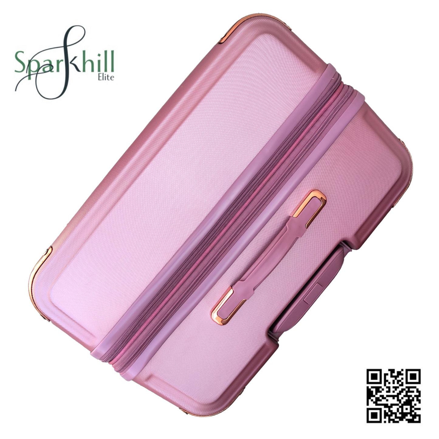 Asoda Luggage Bag Pink