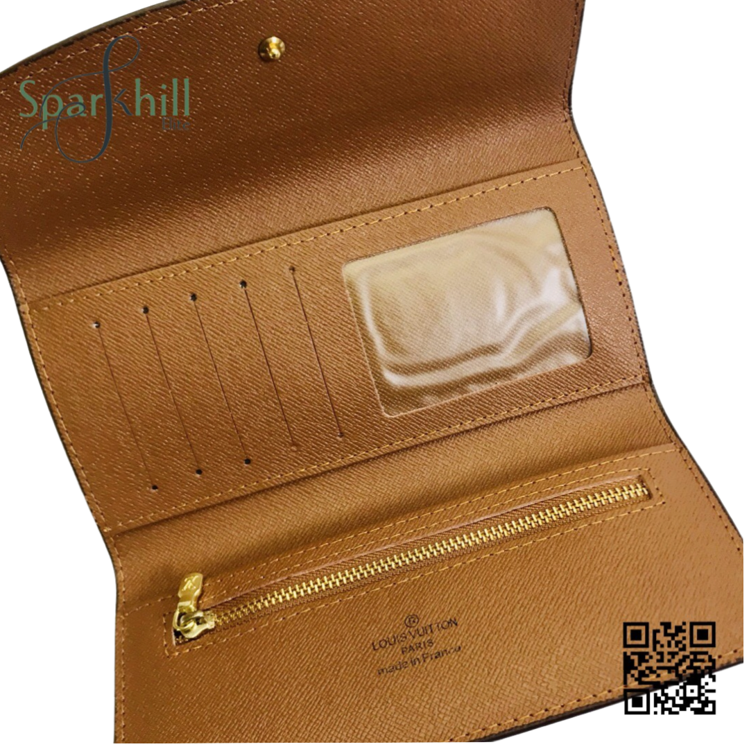Monogram Coated Canvas Trifold Wallet