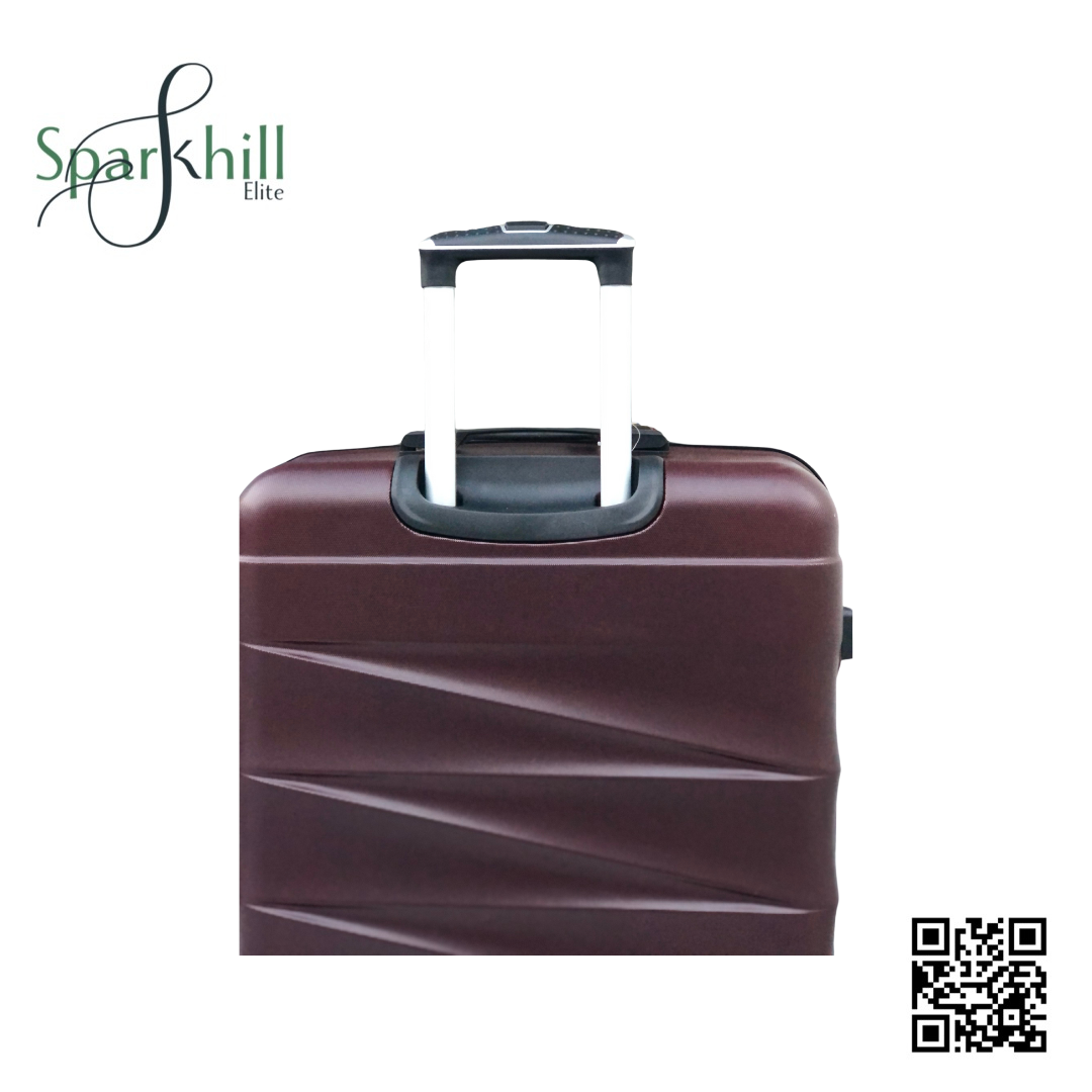 Pigeon Suitcase Burgundy