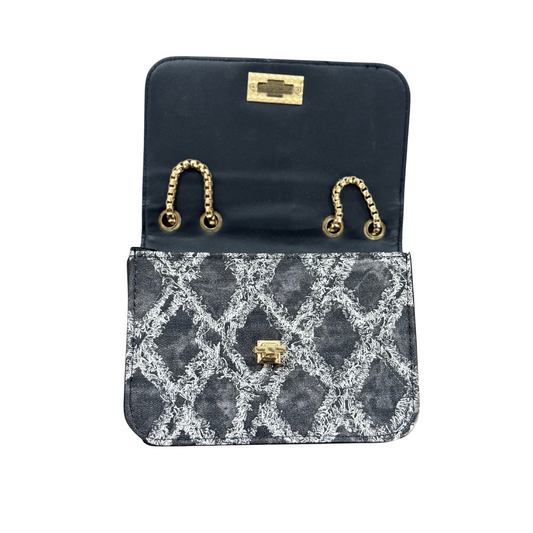Denim Pattern Bag