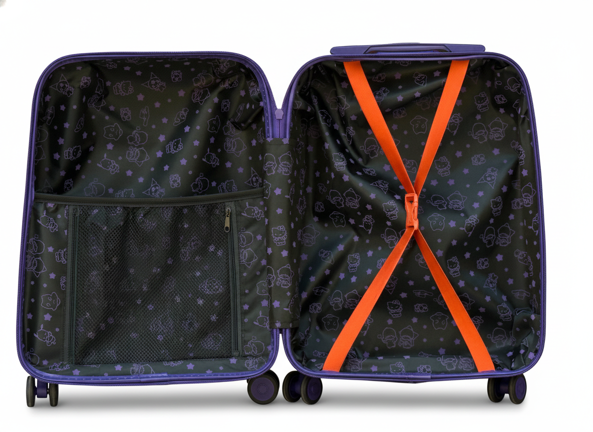 Character Kids School Trolley Bag