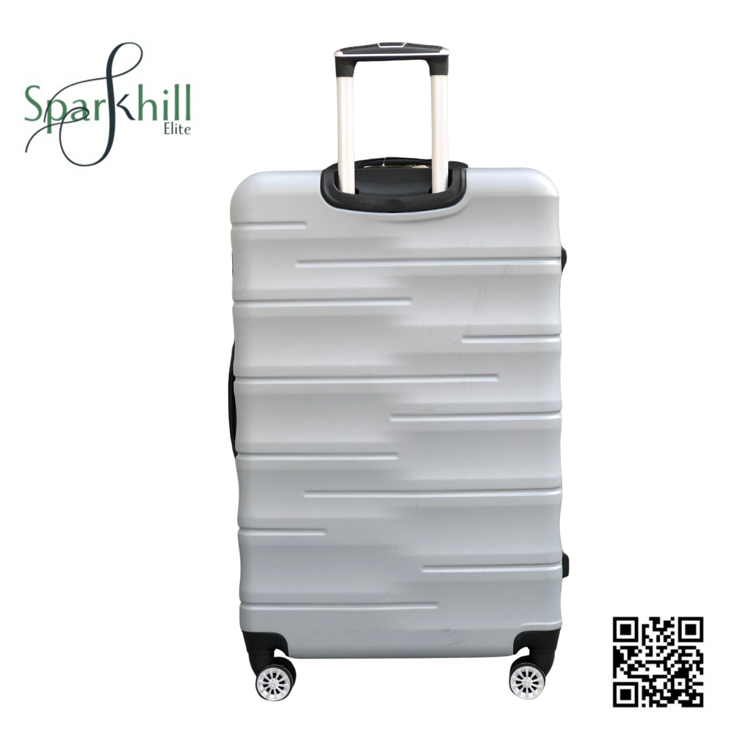 Pigeon Luggage Bag Silver