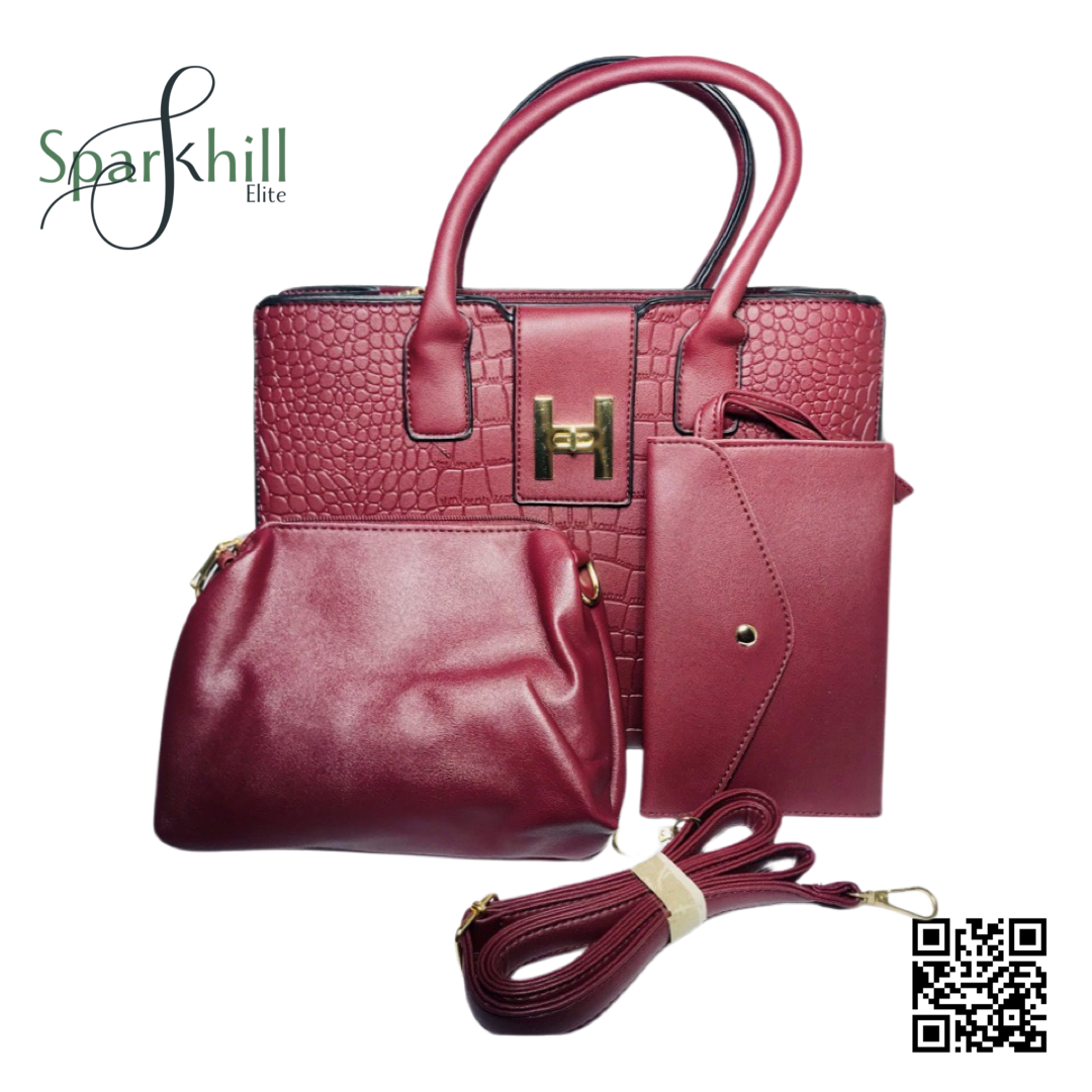 Maroon Formal Hand Bag