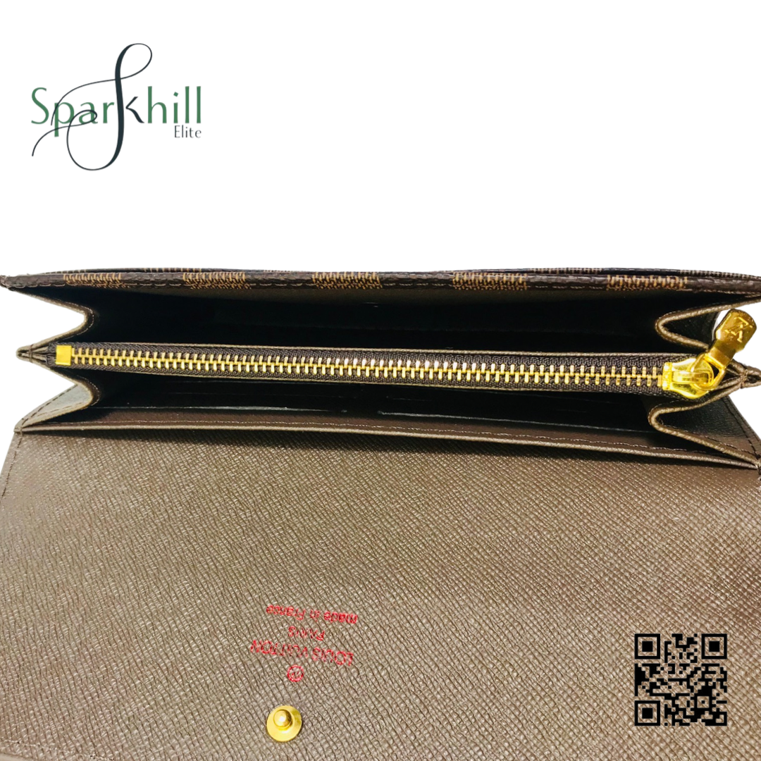 Canvas Envelope-Style Long Wallet