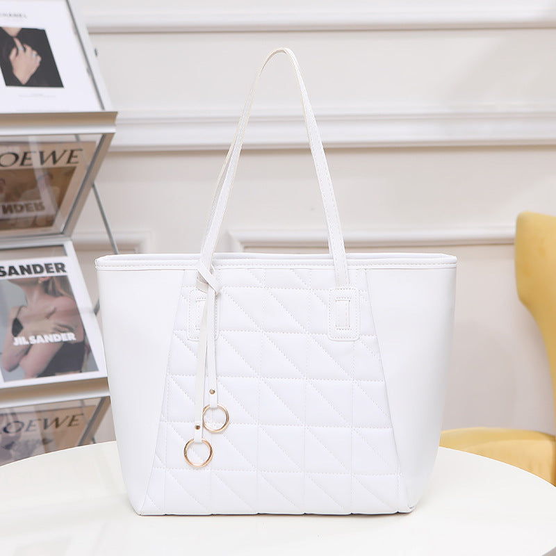 Diamond Quilted Tote
