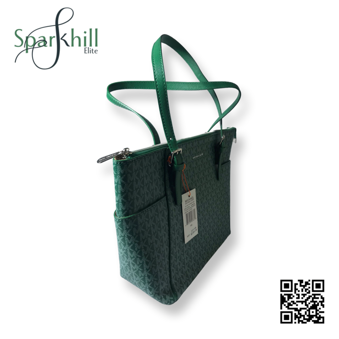 Green Flower Formal Hand Bag SE2214