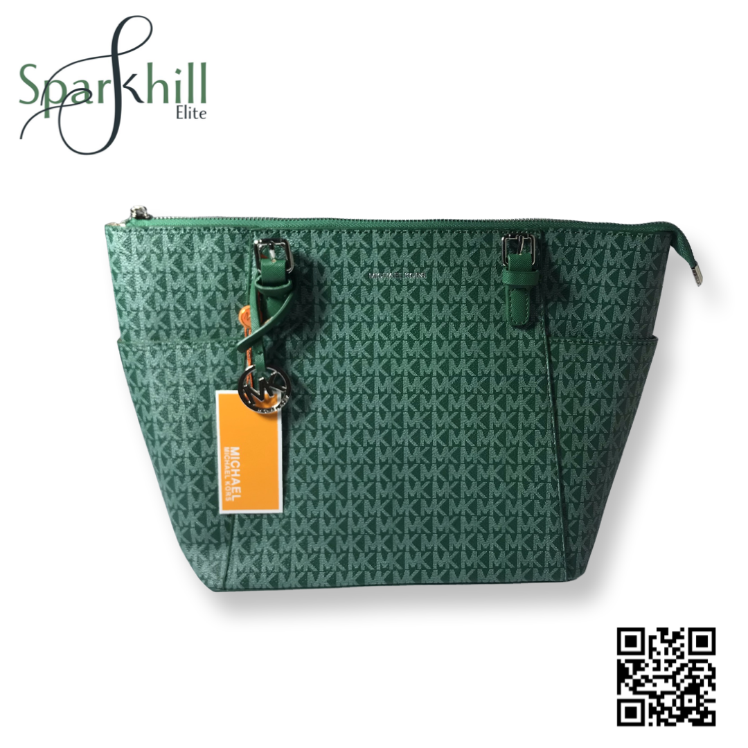 Green Flower Formal Hand Bag SE2214